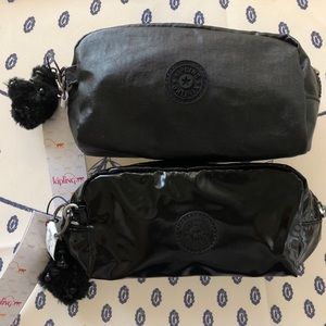 Kipling Black Pencil / Cosmetic / Travel Case